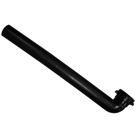 Jones Stephens 1-1/2in. x 16in. Black Plastic Slip Joint Waste Arm P39016